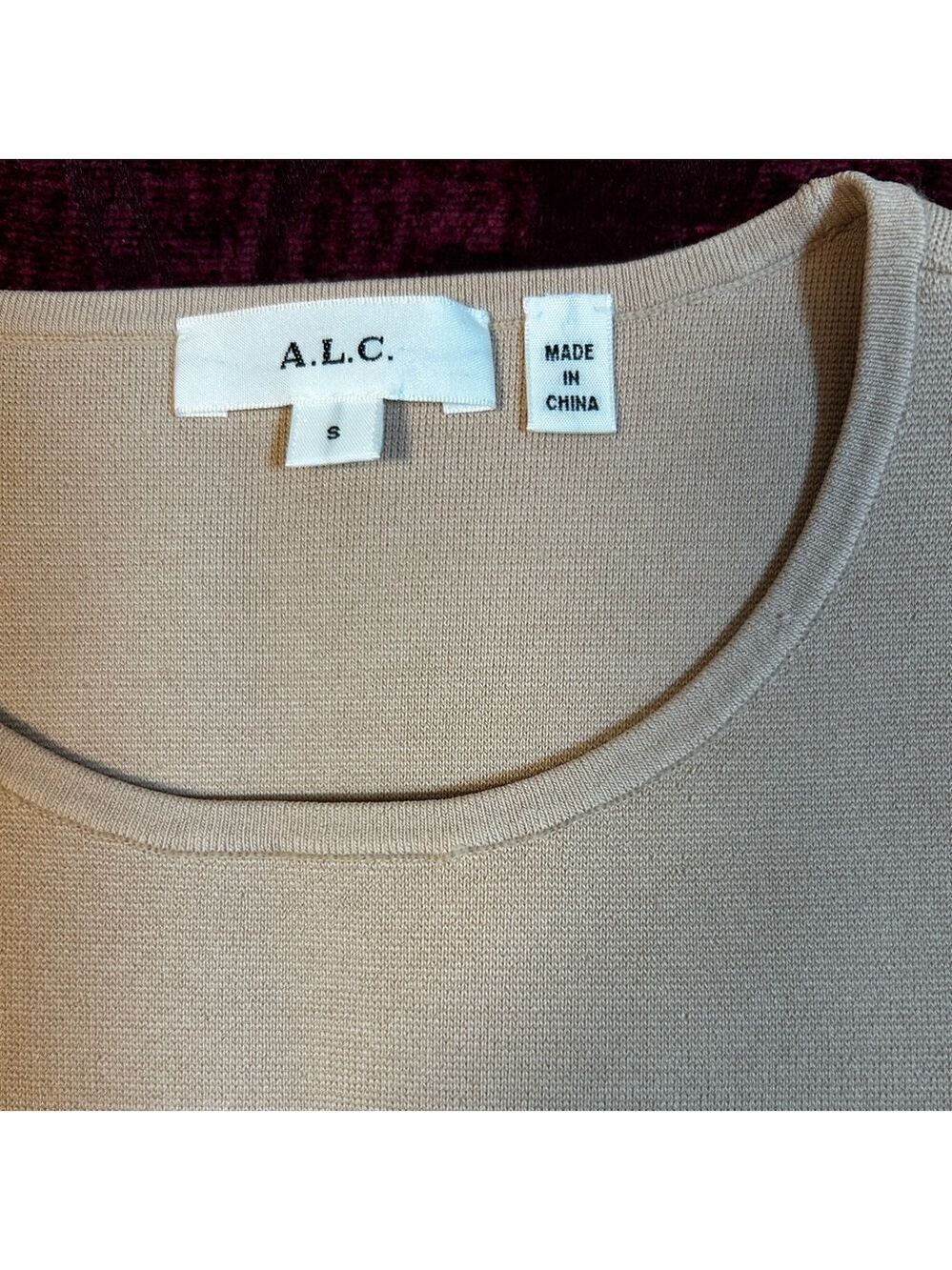 Aritzia A.L.C. Women's Beige Tank Top